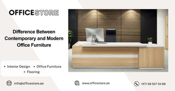 Difference Between Contemporary and Modern Office Furniture