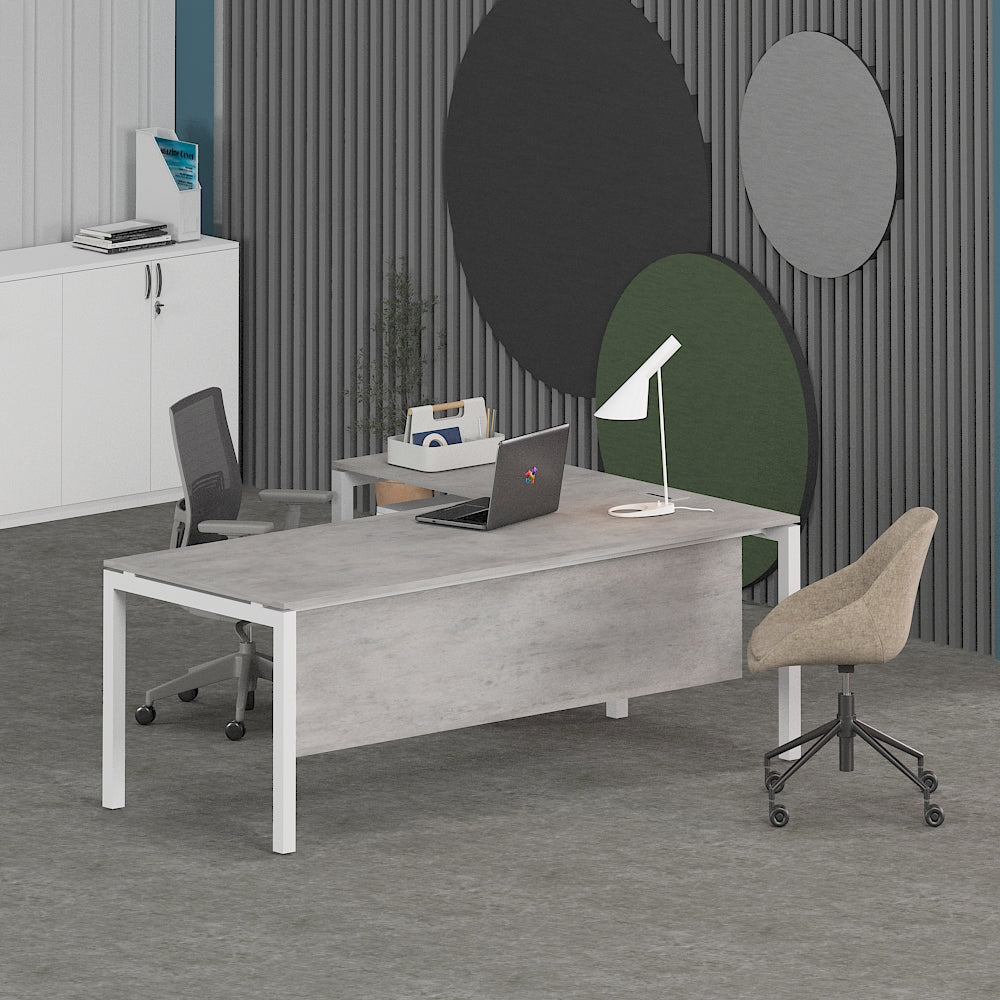 Matrix L-Shaped Executive Desk | Office Furniture Manufacturer & Supplier in Dubai | null