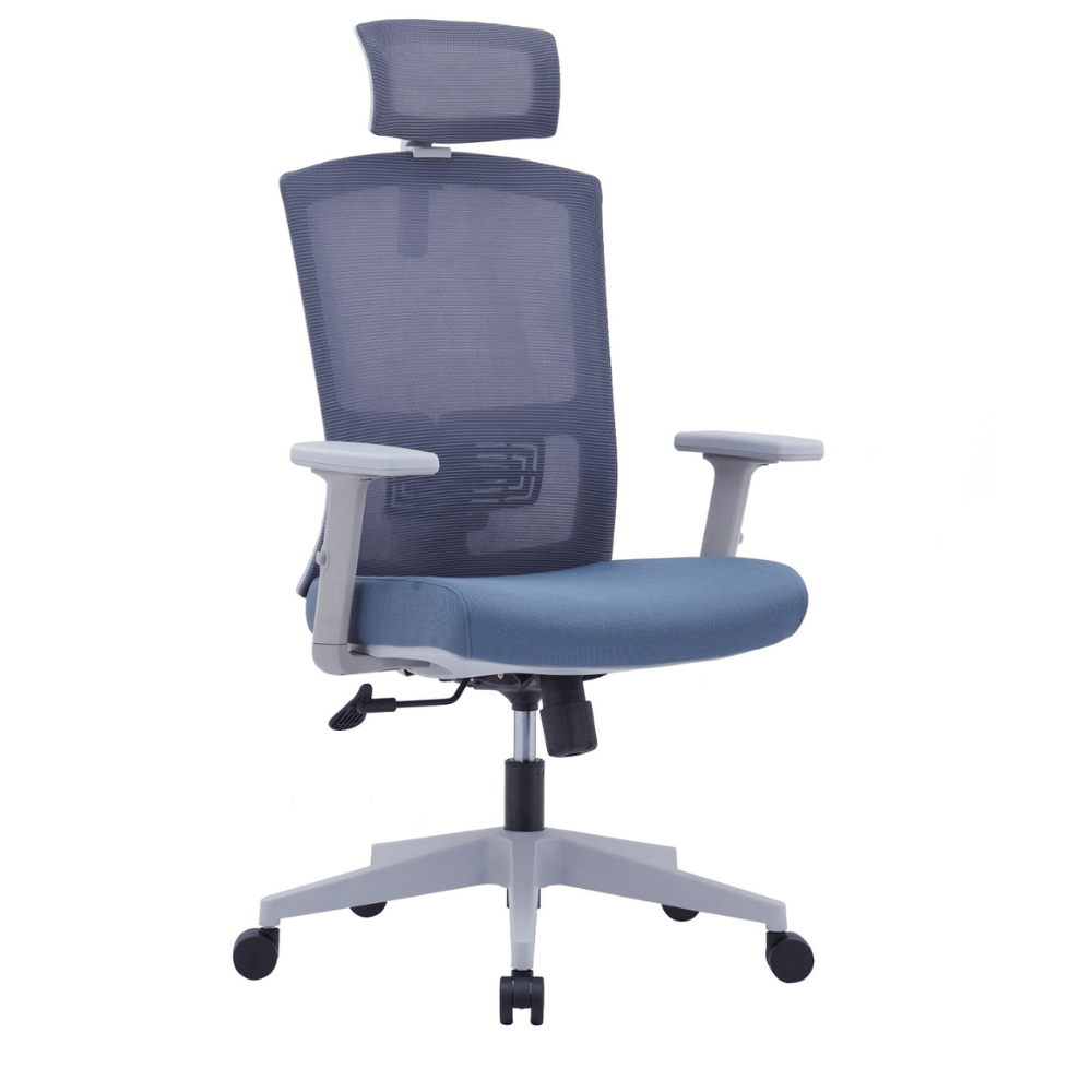 Nicole High Back Ergonomic Chair Grey