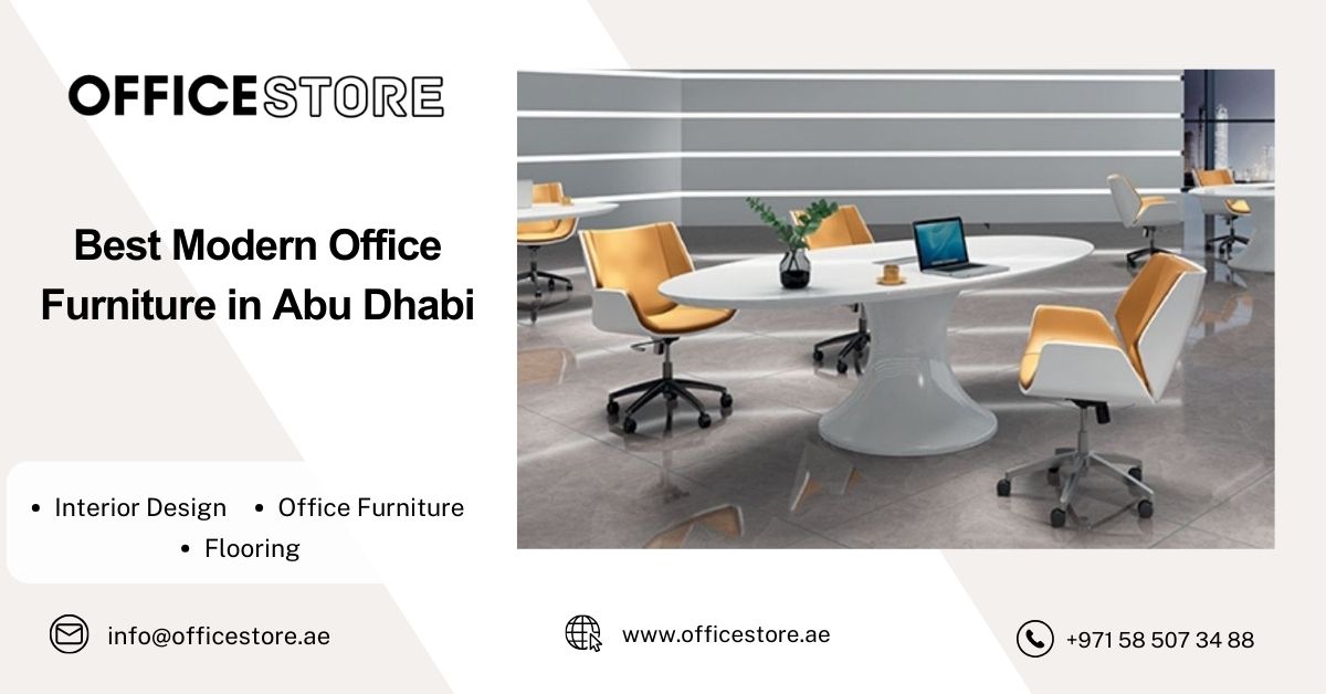 Best Modern Office Furniture in Abu Dhabi