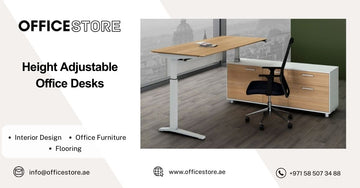 Height Adjustable Office Desks - Office Store Office Furniture Manufacturer & Supplier Dubai