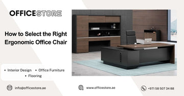 How to Select the Right Ergonomic Office Chair - Office Store Office Furniture Manufacturer & Supplier Dubai
