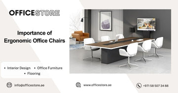 Importance of Ergonomic Office Chairs - Office Store Office Furniture Manufacturer & Supplier Dubai
