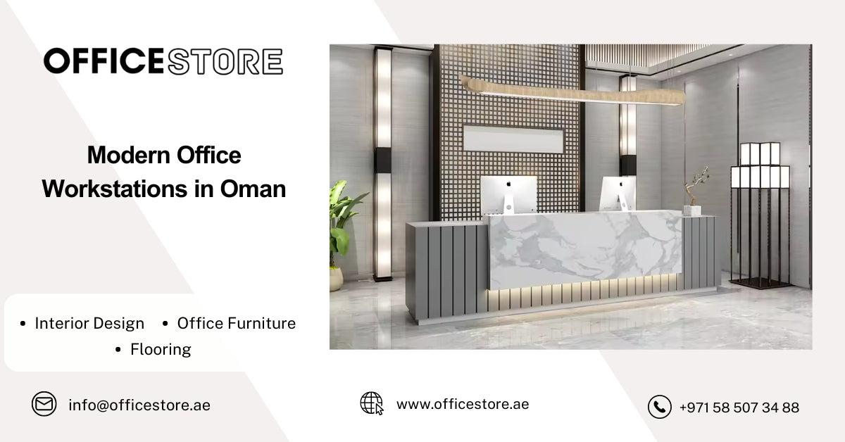 Modern Office Workstations in Oman