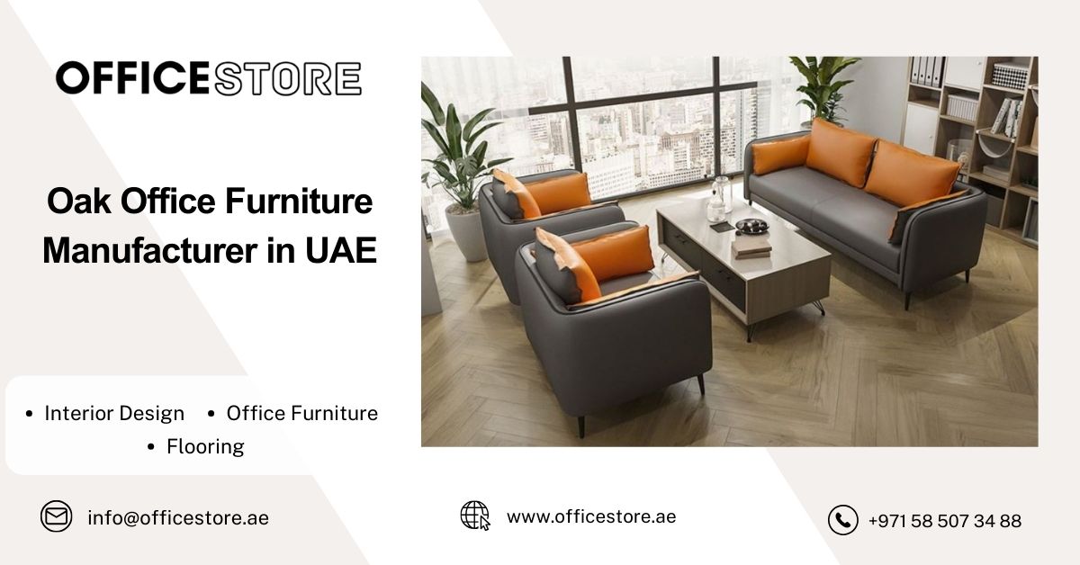 Oak Office Furniture Manufacturer in UAE