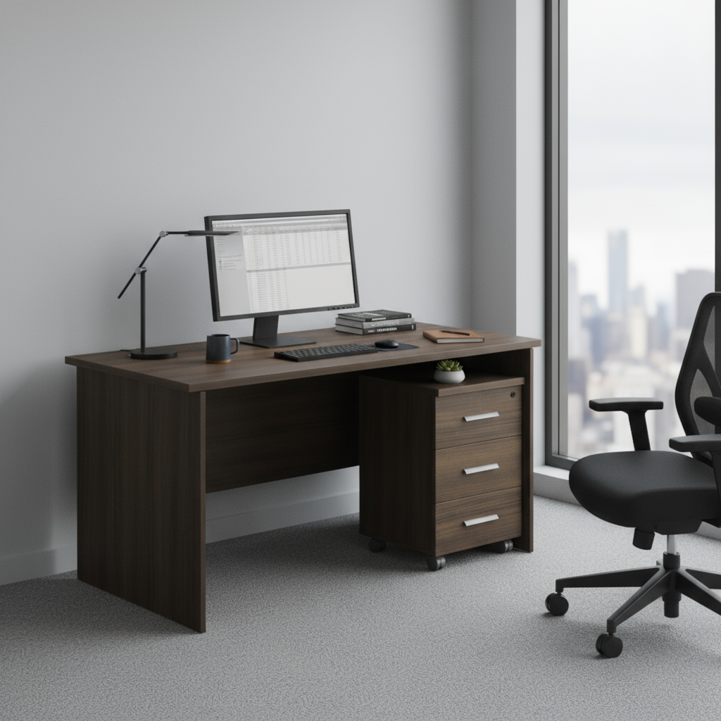 Horizon Single Person Workstation Table
