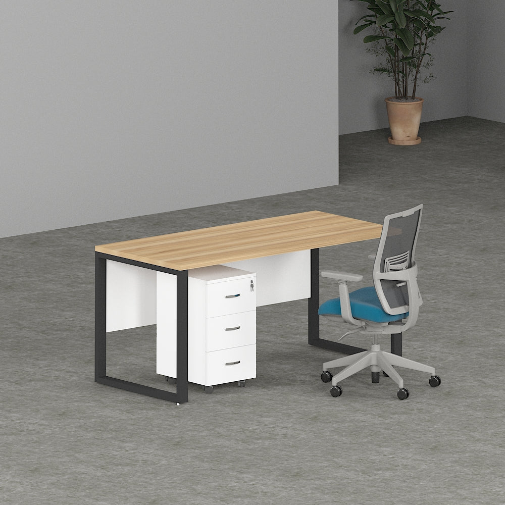 Milo Manager Desk (Straight) | Office Furniture Manufacturer & Supplier in Dubai | null