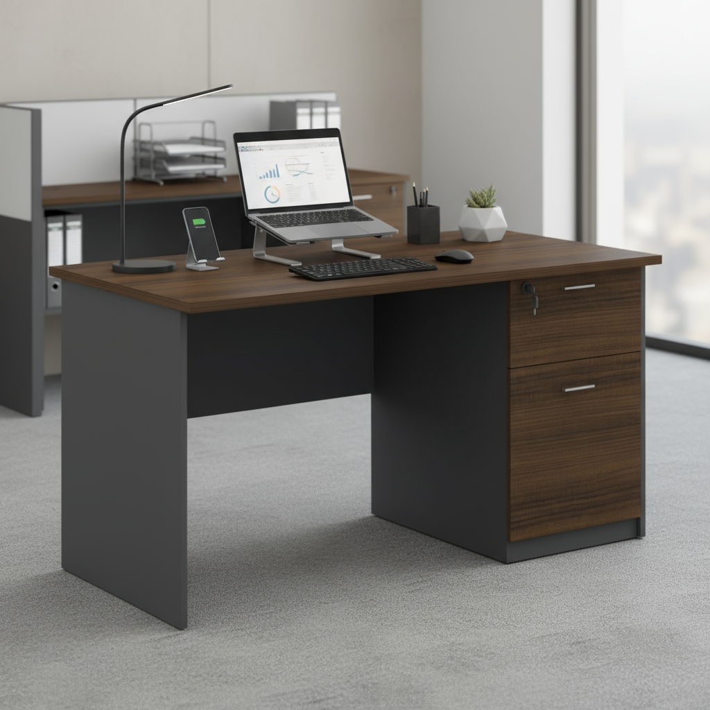 Horizon Wooden Workstation Table -V1