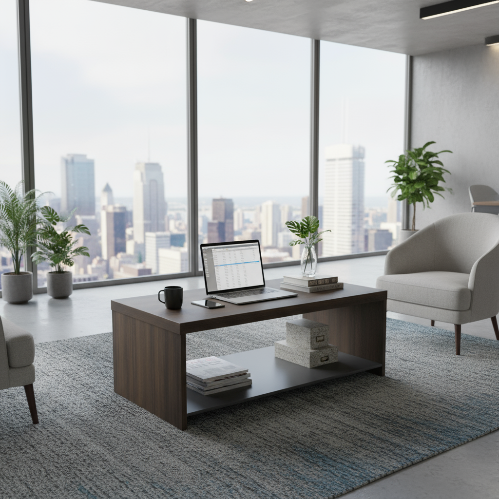 Horizon Wooden Coffee Table