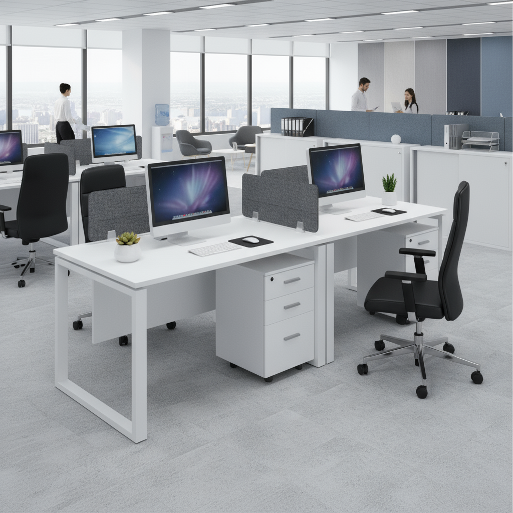 Pearl Workstation In Loop Leg-2 Person (Linear Type)