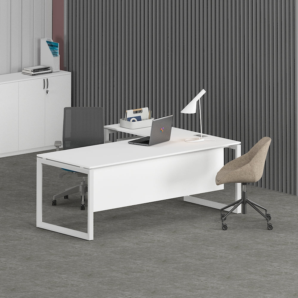 Solana L-Shaped Executive Desk