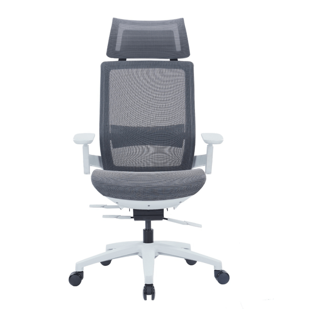 Ava High Back Executive Chair ( Grey ) - Office Store Dubai