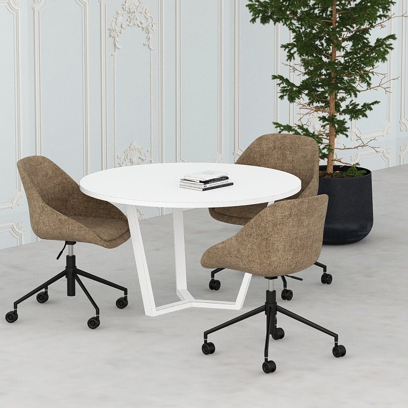 Ember Round Meeting Table - Office Store Dubai