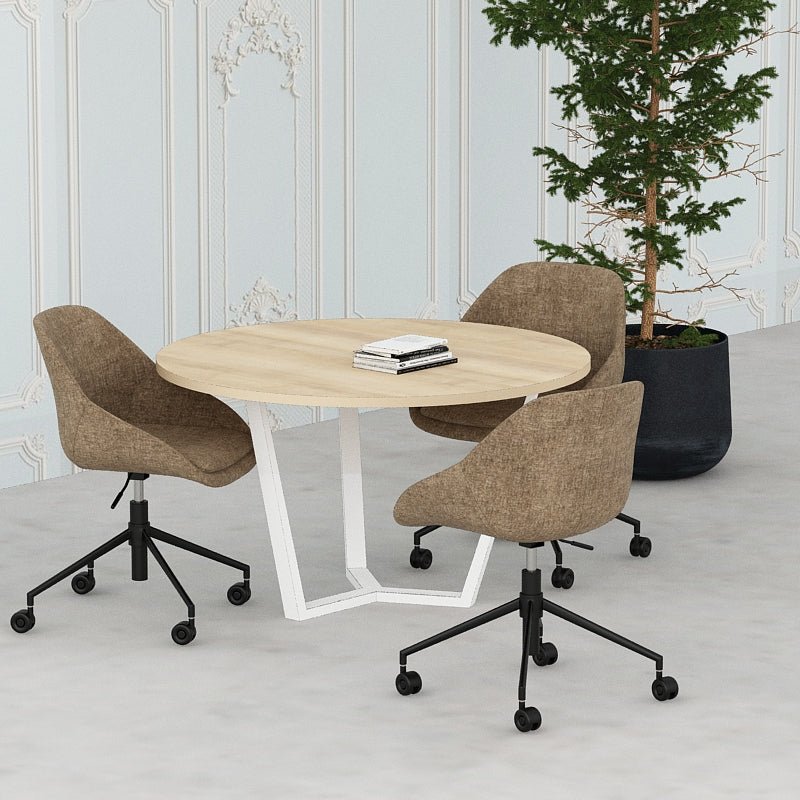 Ember Round Meeting Table | Office Furniture Manufacturer & Supplier in Dubai | null