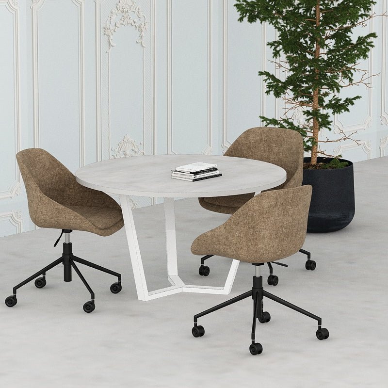 Ember Round Meeting Table - Office Store Dubai