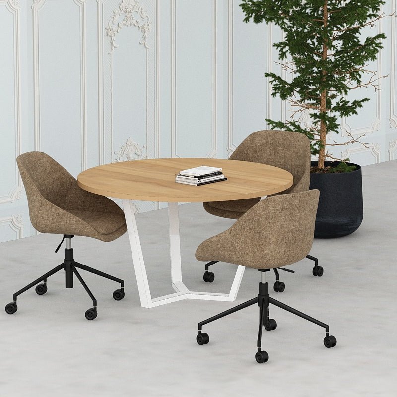 Ember Round Meeting Table | Office Furniture Manufacturer & Supplier in Dubai | null