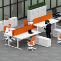 Height Adjustable Desk With Side Return - Office Store Dubai
