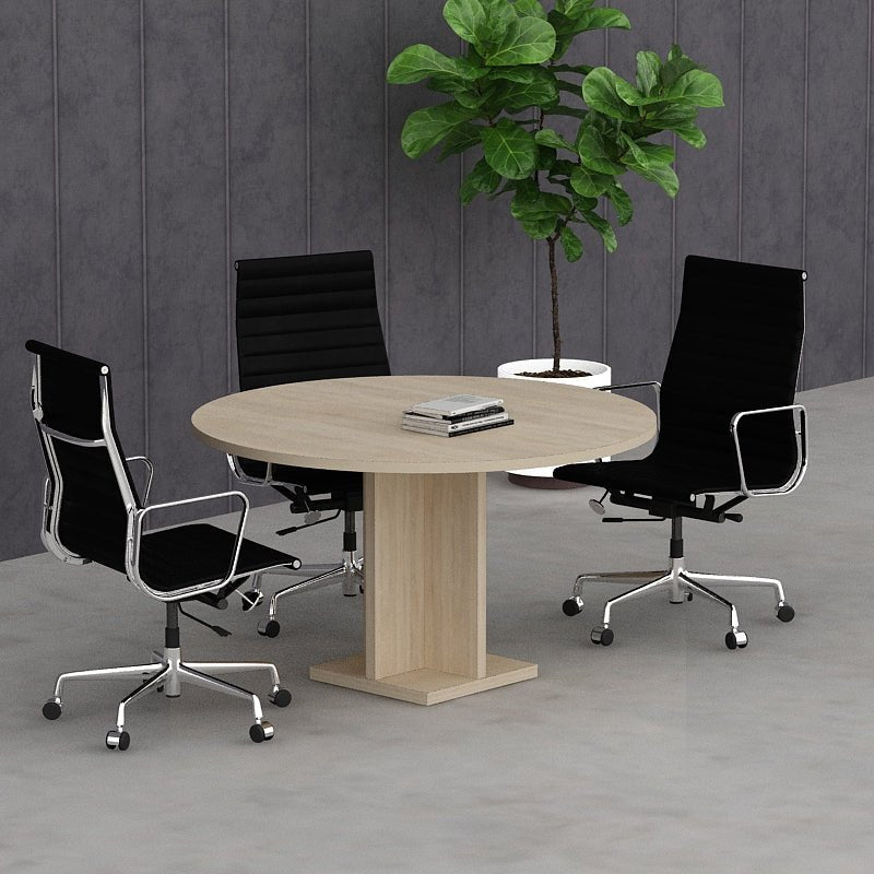 Johann Round Meeting Table | Office Furniture Manufacturer & Supplier in Dubai | Johann Round Meeting Table