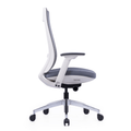 Otto Medium Back Ergonomic Chair ( White ) - Office Store Dubai