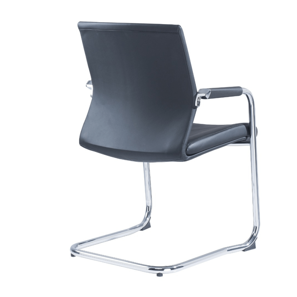 Paco Visitor Chair (Black) - Office Store Dubai